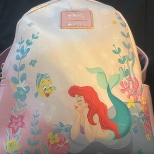 Loungefly Disney Little Mermaid Backpack Pink